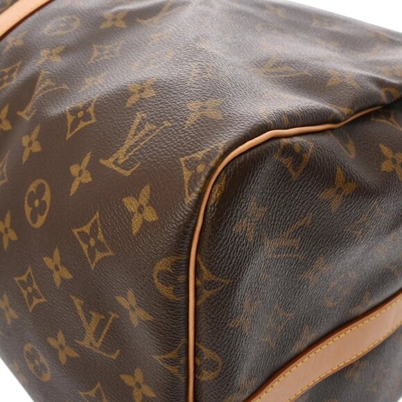 LOUIS VUITTON Monogram Keepall Bandouliere 55 Brown - Picture 8 of 11